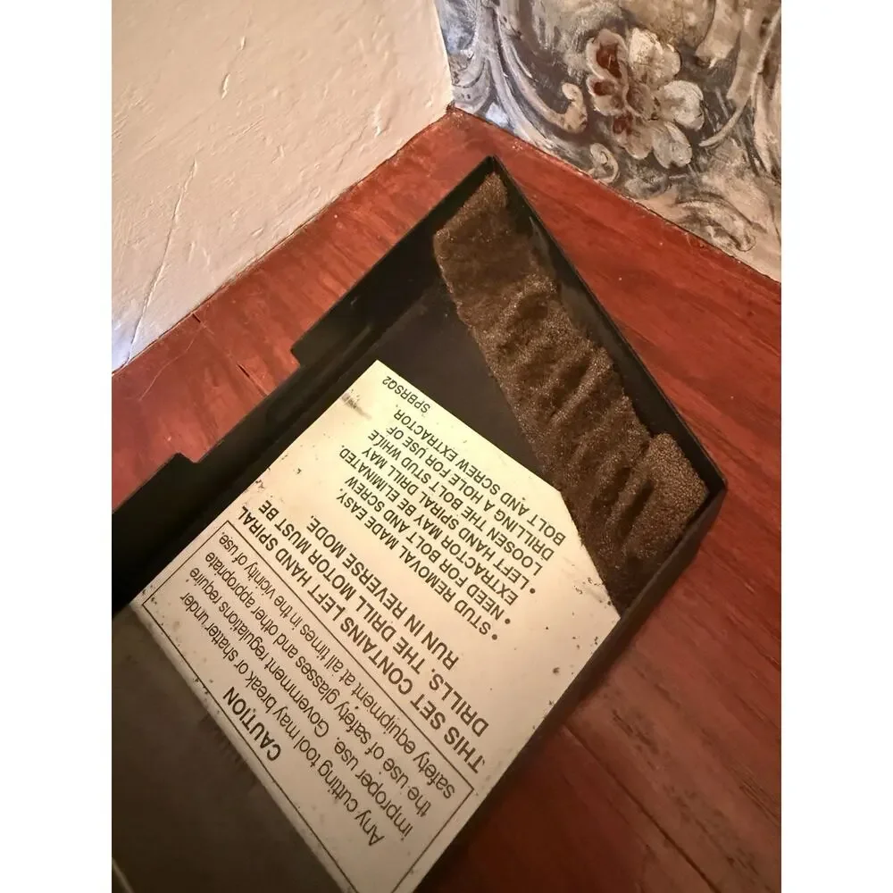 Consolidated TOLEDO Drill Index Magnum Bits & Case (see Description)
